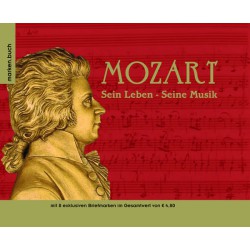 AKTION - Marken Buch - Mozart (Deutsch) mit Zahlencode für Download u. QR-Code f. Mobiltelefon