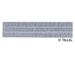 Tillig AKTION 87506 - Straßenbahn Gleis gerade einspurig 211,2 mm - Pflastersteinstruktur Tillig AKTION 87506 - Straßenbahn Gleis gerade einspurig 211,2 mm - Pflastersteinstruktur