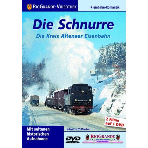 Die Schnurre - Die Kreis Altenaer Eisenbahn - DVD ca. 110 Min.